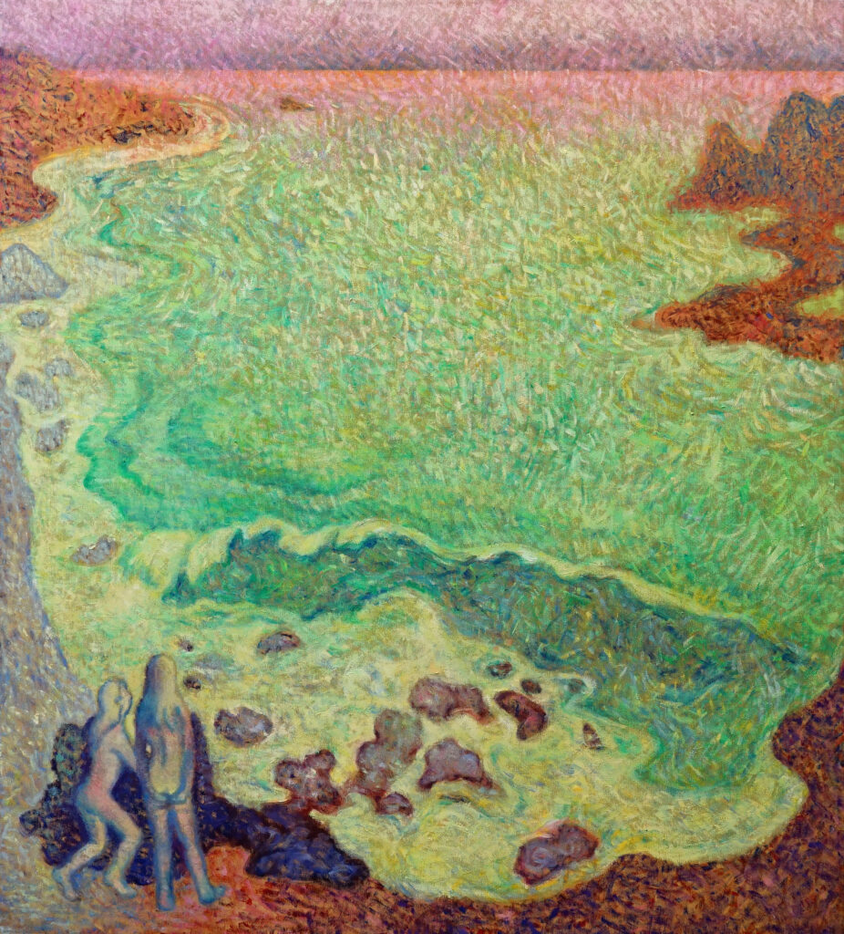 Für immer, 90 x 100cm, Öl auf Leinwand, 2025